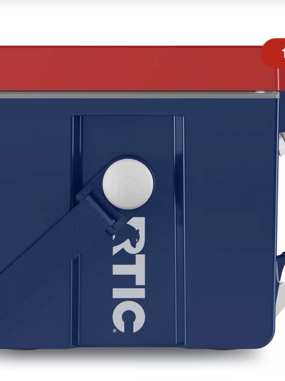 RTIC Navy and Red Heavy-Duty Cooler - RTIC - Picture 6 of 7